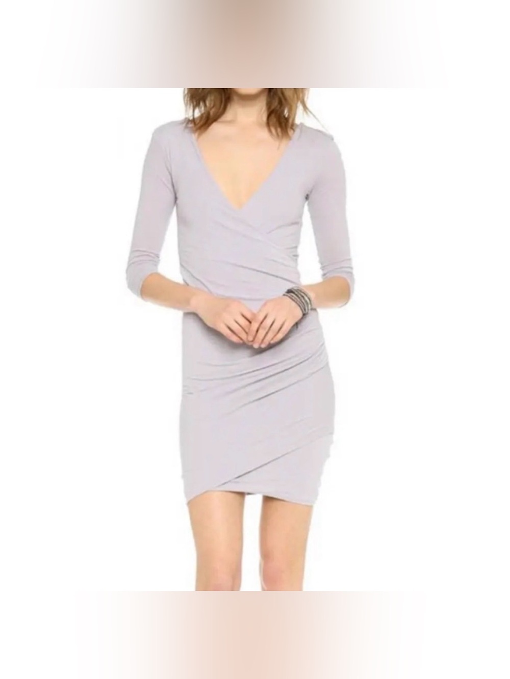James Perse Ruched Dress - Picture 4 of 6